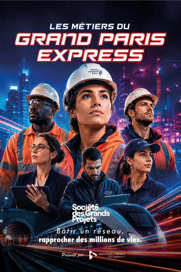 Les métiers du Grand Paris Express